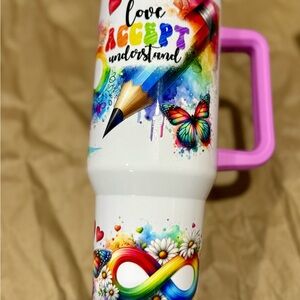 Colorful Coffee Mug with Inspirational Design